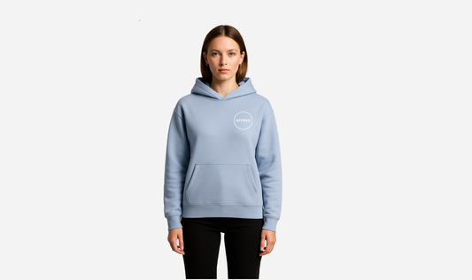 WOMEN'S HERITAGE HOODIE SKY BLUE