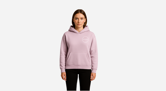 WOMEN'S HERITAGE HOODIE LIGHT PINK