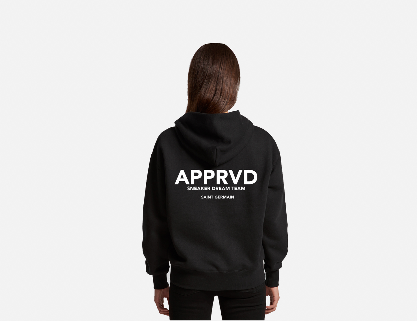 WOMEN'S SAINT GERMAIN ZIP HOODIE BLACK