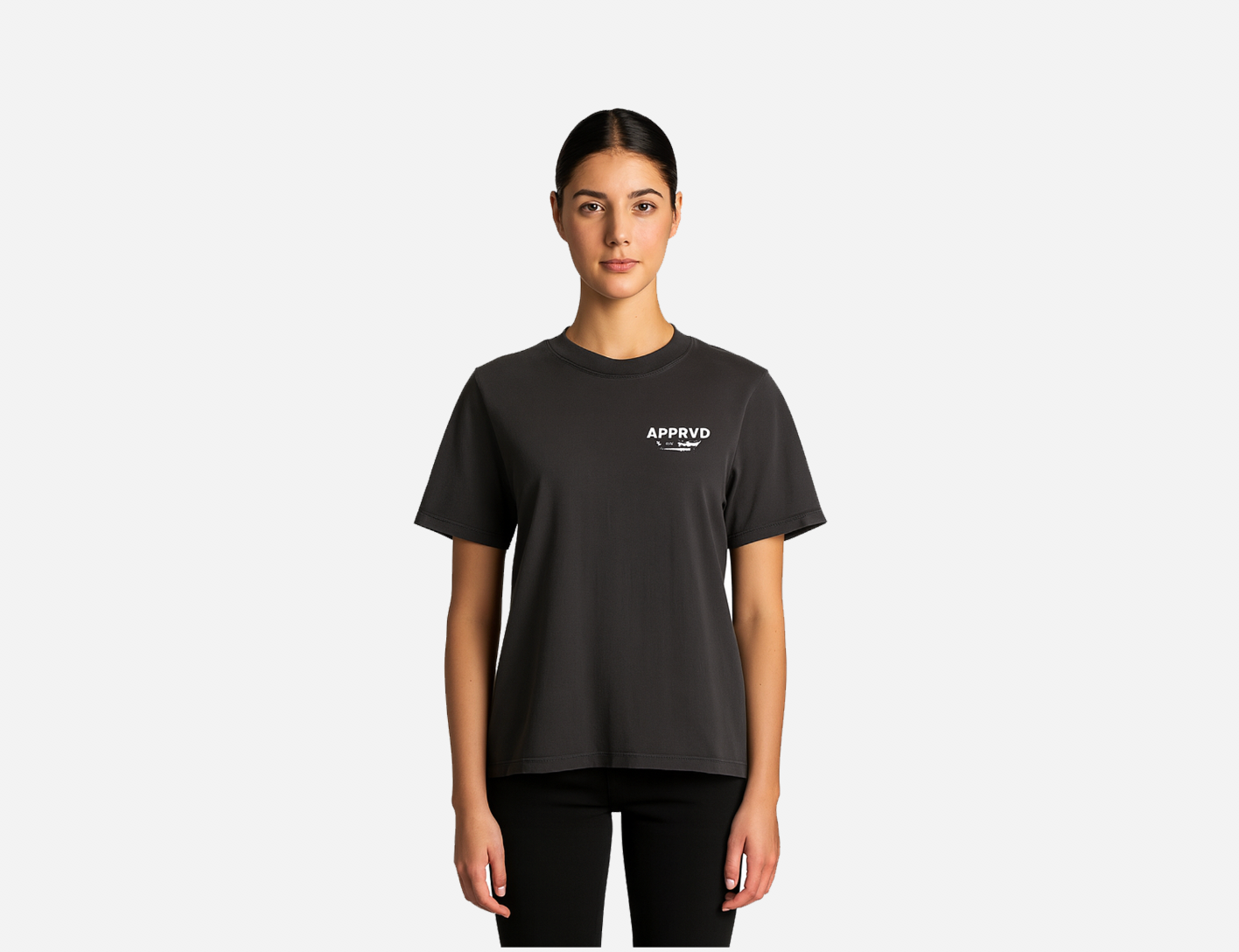 WOMEN SAINT GERMAIN TEE BLACK