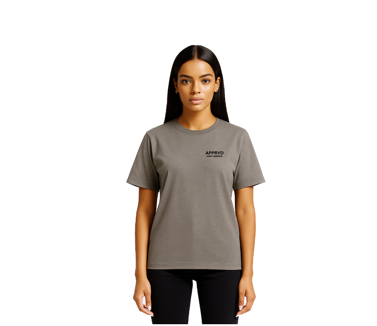 WOMEN SAINT GERMAIN TEE GREY
