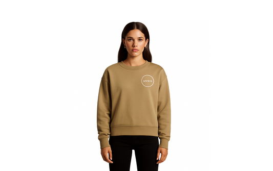 WOMEN'S HERITAGE SWEATSHIRT SAND