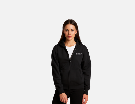 WOMEN'S SAINT GERMAIN ZIP HOODIE BLACK
