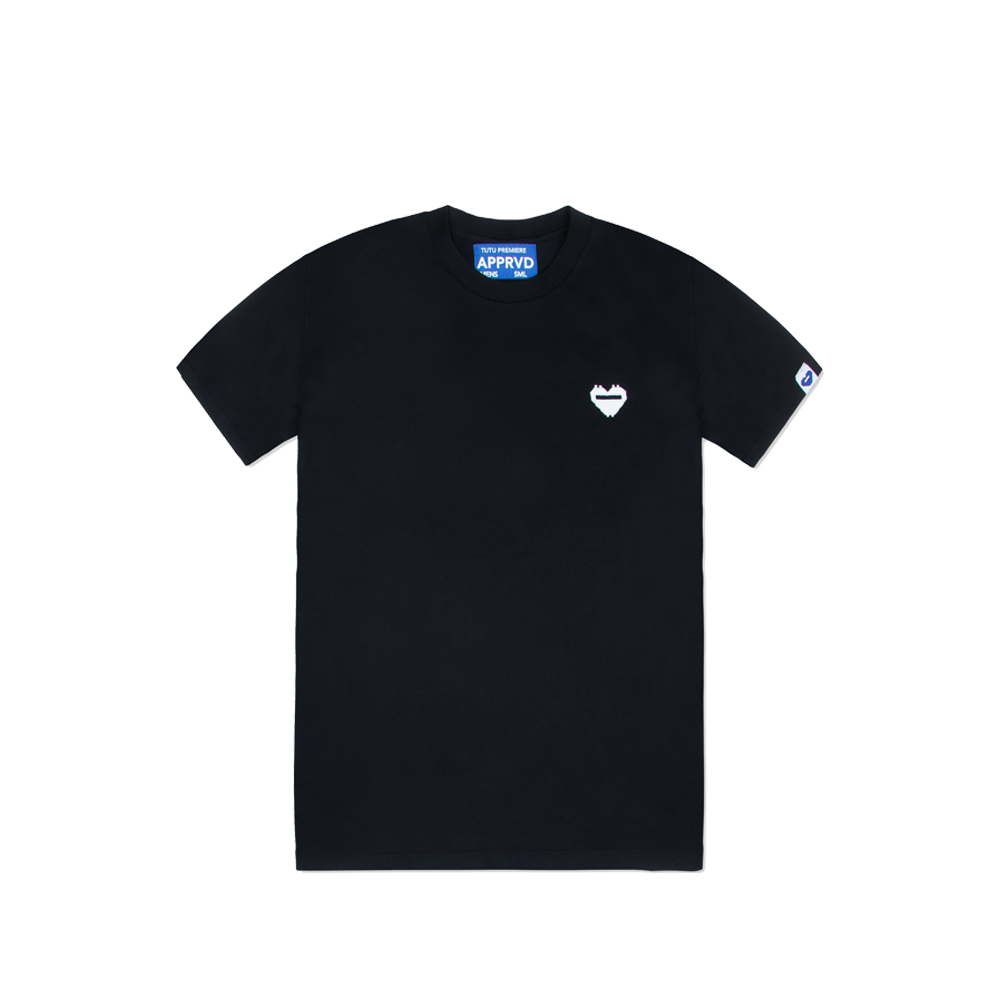 MEN'S MINI HEART SS T-SHIRT